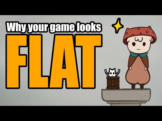 Why Your 2D Game Art looks Flat