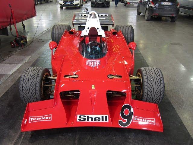 Ferrari 312 B3 'Spazzaneve' in action!