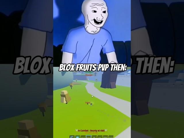 Before Vs After PvP In Blox Fruits