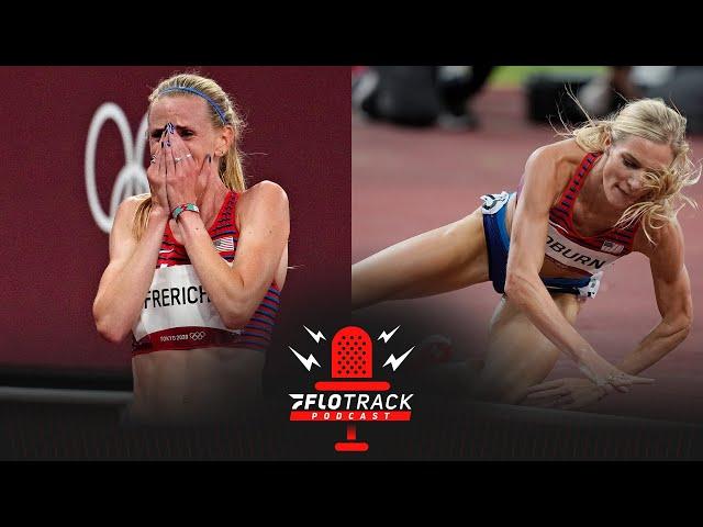 Courtney Frerichs Wins Silver & Emma Coburn Falls In Olympic Steeple Final