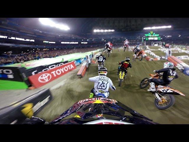 GoPro: James Stewart 14th to 1st - 2014 Monster Energy Supercross Toronto