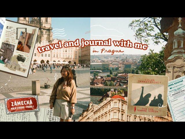 Postcards from Prague  Travel & Journal with Me | Abbey Sy