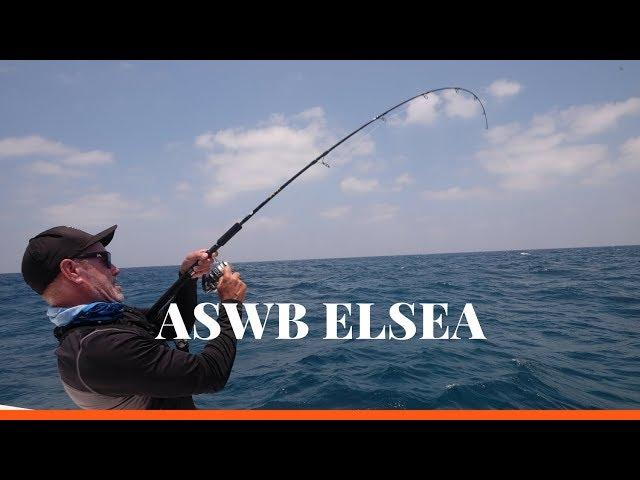 ASWB Elsea casting rods in action