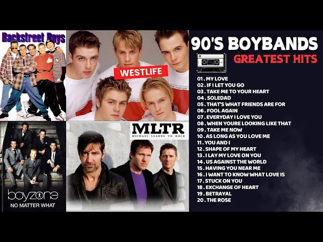 Westlife, Backstreet Boys, Boyzone, MLTR   Greatest Hits - 90s Boyband Love Songs Full Album 2