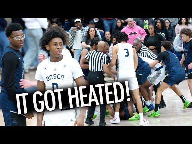 Bryce James Clashes with Top 2026 PG: Star Player Ejected in Fiery Playoff Showdown!