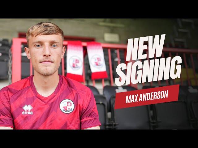 NEW SIGNING | Max Anderson