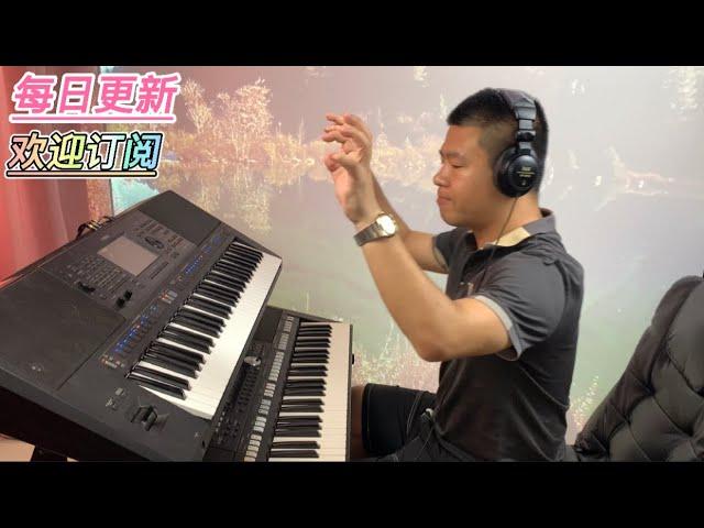 经典怀旧歌曲小白杨【电子琴演奏】Electronic keyboard performance