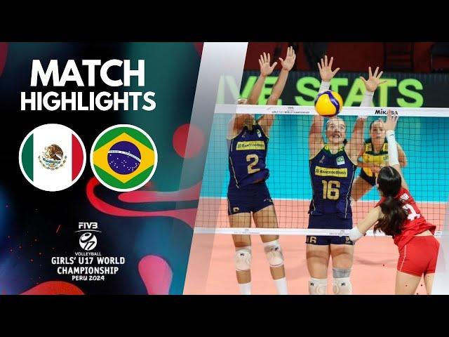 MEXICO  BRASIL [4K]  | Highlights | Girls' U17 World Championship 2024