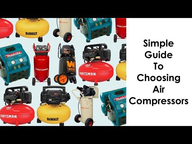 Air Compressor Types, How They Work, and How to Choose the Right One