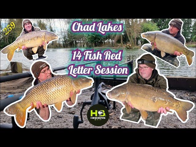 259 Chad Lakes, 14 Fish Red Letter Session