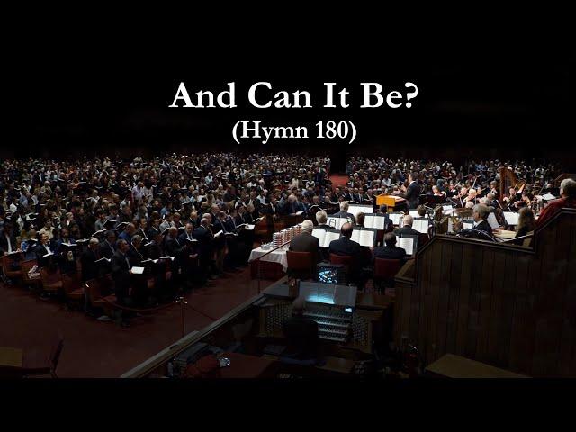 And Can It Be? (Hymn 180) | Grace Community Church Congregation & Orchestra