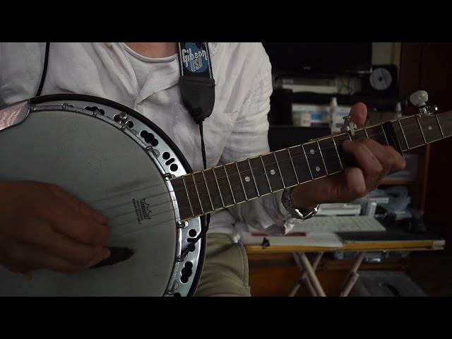 Neil Young - Old Man - banjo part slowly