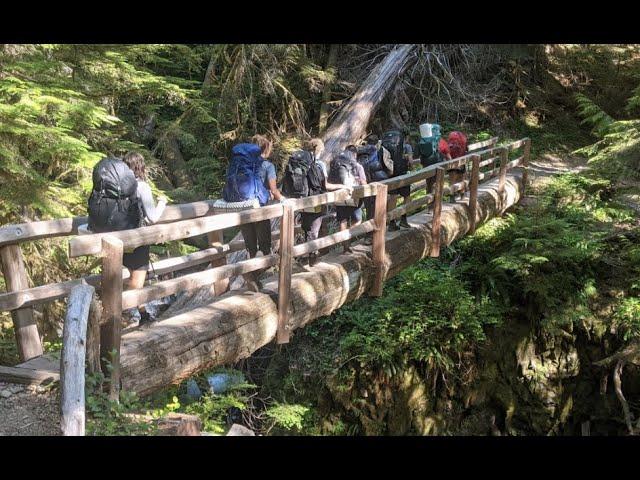 Backpacking Summer Camp  For Teens in Olympic National Park!