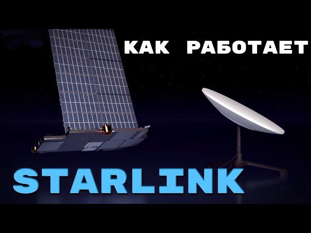 Как работает Спутниковый Интернет? Разбираем работу Starlink [Branch Education на русском]