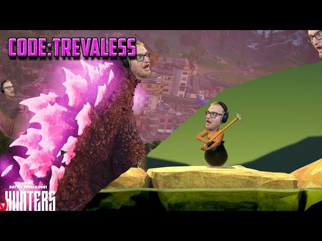 Getting over it tutorial And Fortnite After :D Use Code: Trevaless