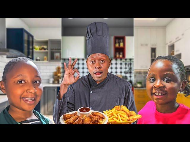 Cooking Chipo na KuKU  DONE!! - Chef Dad