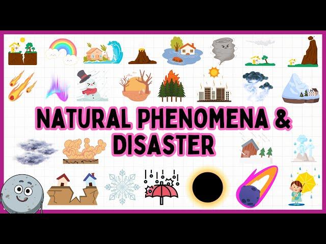 26 Natural Phenomena & Disaster for Kids - Learn Natural Phenomena & Disaster for Children