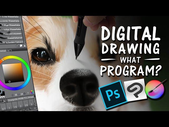 DIGITAL ART - Which App should you use? | Drawinglikeasir