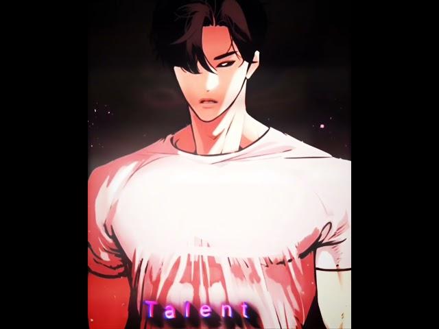 Hard Work Vs Talent  #shortfeed #lookism #manhwa #edit #ptj #fyp #viralshorts