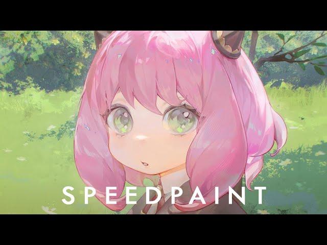 A n y a //  Photoshop SpeedPaint