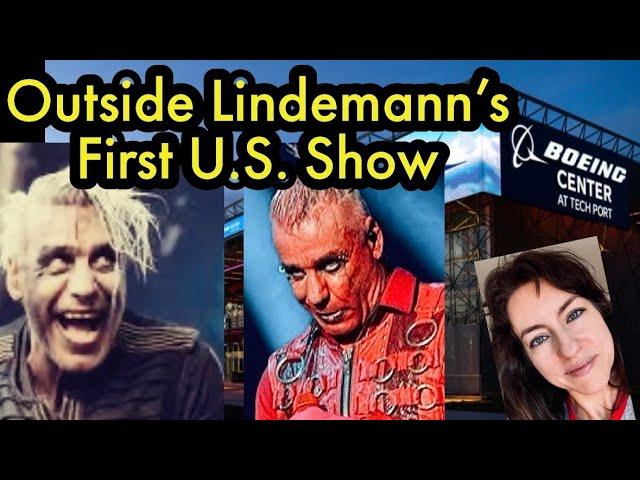 LIVE FROM LINDEMANN’S FIRST U.S. SHOW!