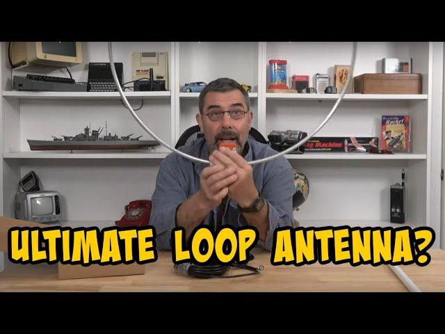 WV-601 Loop All Band Radio Antenna. Compact and Great Reception!