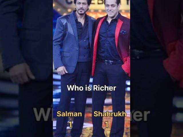 Salman khan vs Shahrukh Khan - who is bigger Star #shorts