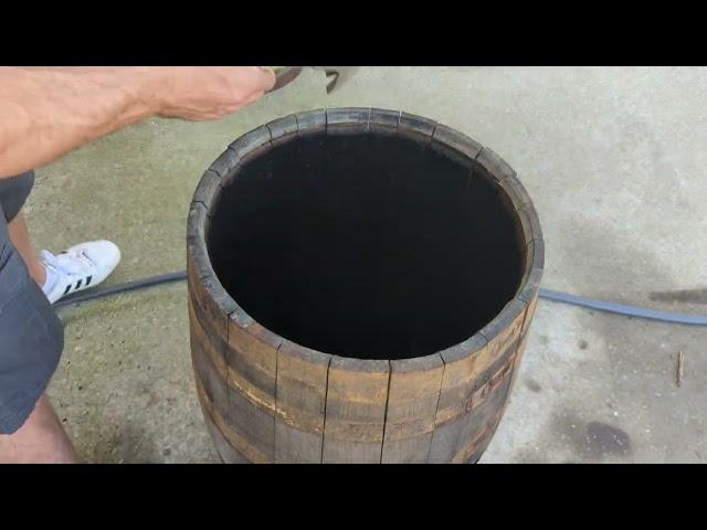 Recooping And Recharring An Oak Barrel