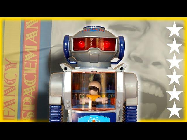 THE FANCY SPACEMAN - Retro Toy Robot with High Intensity Sounds