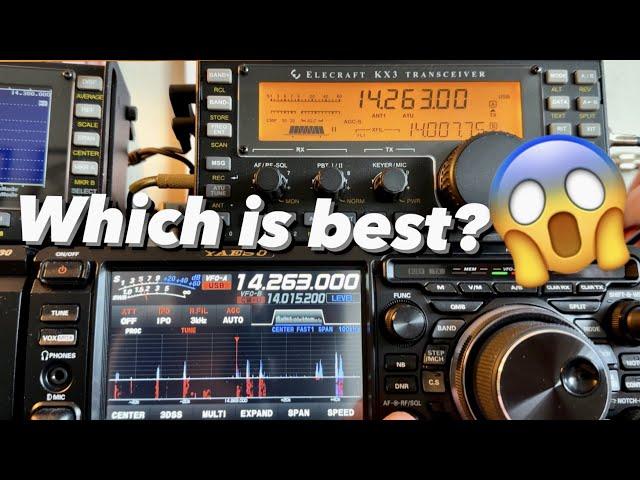 Yaesu FTDX10 vs Elecraft KX3 - How do they compare?