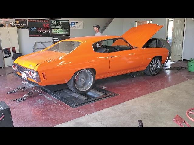 1972 chevelle malibu ls swap TSP MS3 dyno