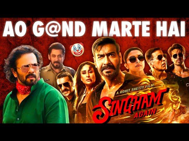 EP 3: Most BRUTAL Roast Of Singham Again | Full Movie G Phad Roast | Story & Ending Explained