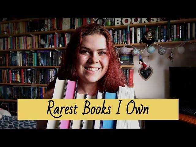 Rarest Books I Own // 7 On Sunday