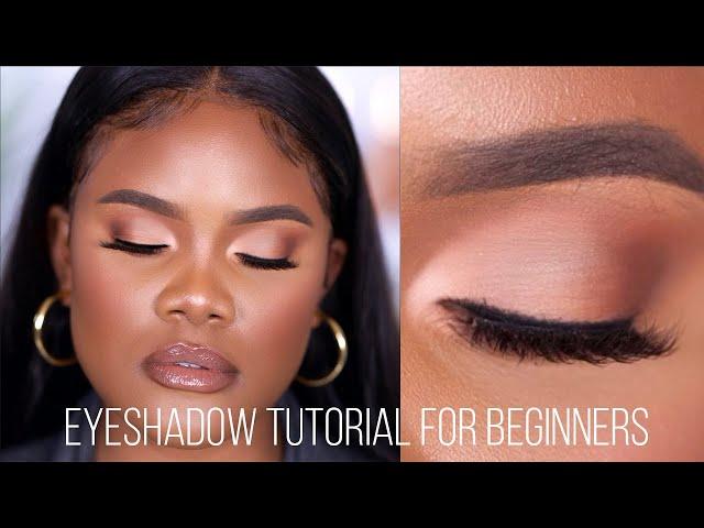 EYESHADOW TUTORIAL FOR BEGINNERS (Very Detailed!)