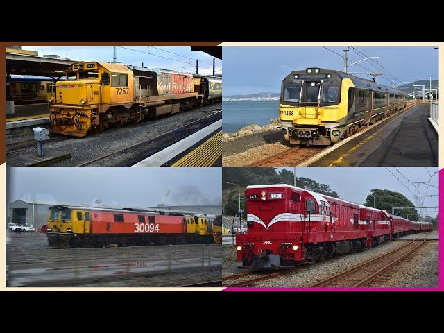 Riding the Wairarapa Connection + Railfanning in Wellington ~ 13/06/2022 (HD)