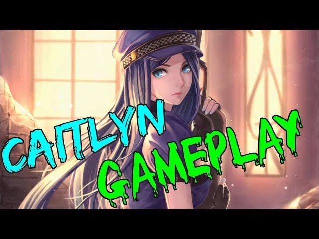 Caitlyn Full Gameplay | League of Legends | გგ იზი