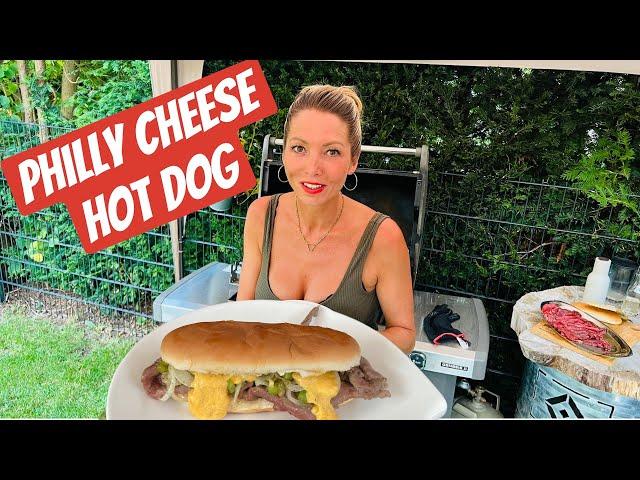 Philly Steak Cheese Hot Dog | Schnell - Geil - Einfach