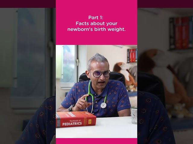 #DocTalk | Two facts about a baby's weight | Dr. Nihar Parekh | Morisons Baby Dreams