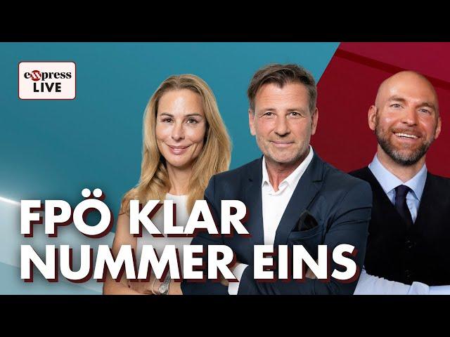 Umfrage-Knaller: FPÖ an der Spitze! | exxpress live am 18. November 2024