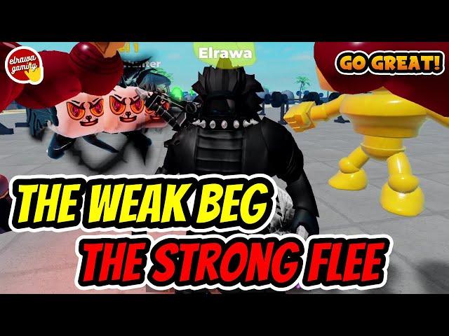 While the Weak Beg for Pets, the Strong Flee to Private Servers!  | Muscle Legends Roblox