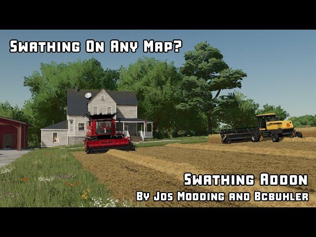 FS22 Swathing Addon Preview