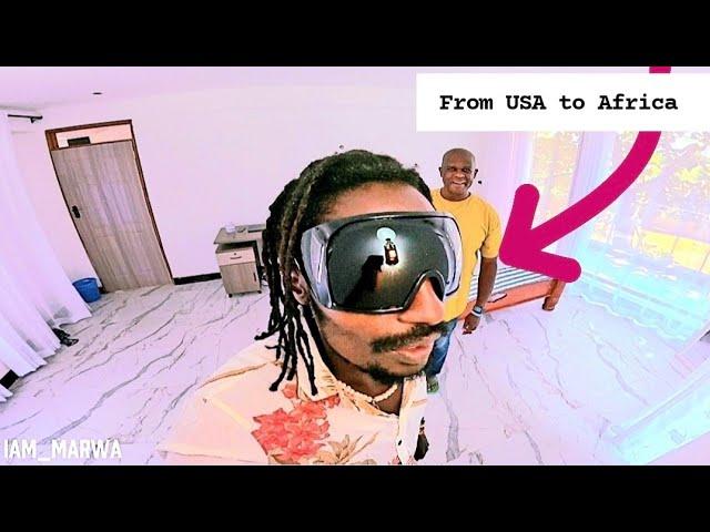 @Jamaicanuncle  HAS ARRIVED From USA to AFRICA !!!
