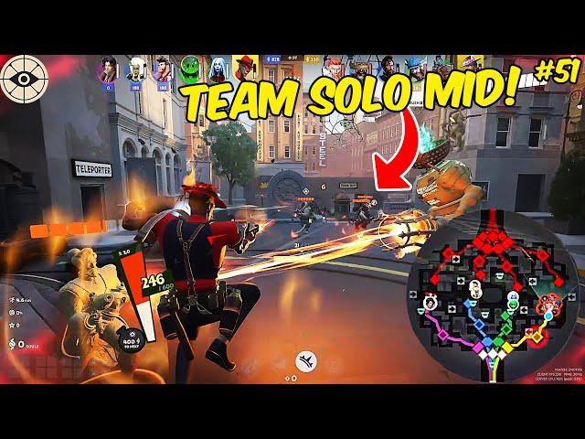 New 6 Man Gang Under Turret at LVL 1 Is Insane! | Deadlock Funny Moments #51