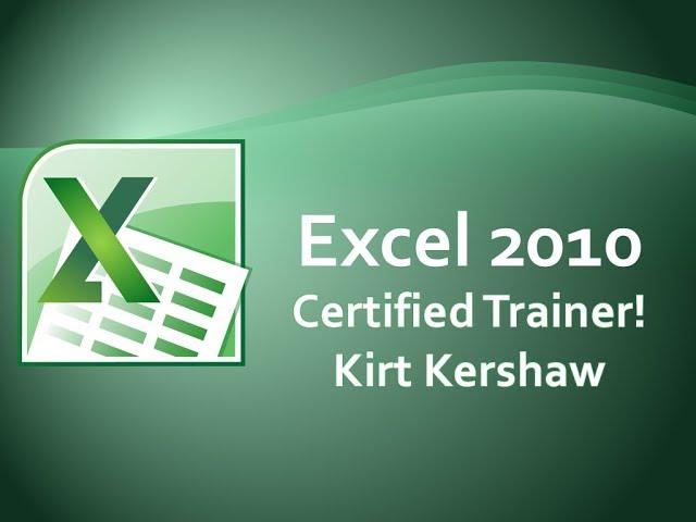 Microsoft Excel 2010: Merge Workbooks