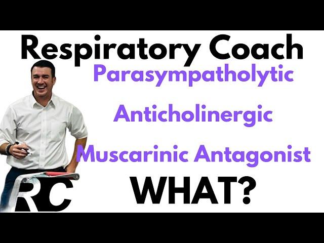 Respiratory Therapy -  Part 2 Pharmacology Review (Bronchodilators)