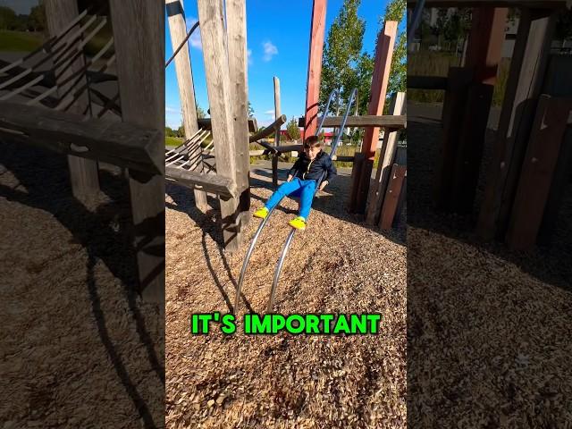 How to Safely Use Sliding Poles | A Guide for Kids #shorts #learning  #slide