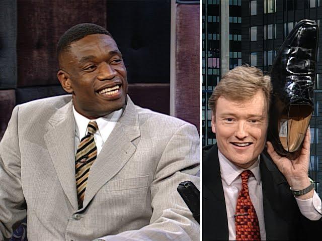 Dikembe Mutombo's "Three Stooges" Impression | Late Night with Conan O’Brien