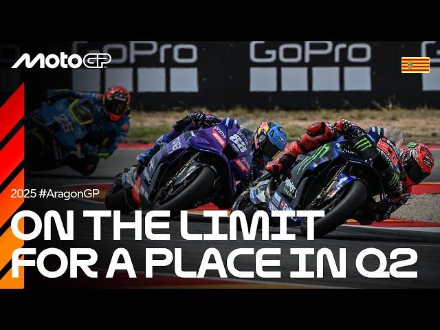The challenging last 5 minutes of MotoGP Practice  | 2025 Aragon GP