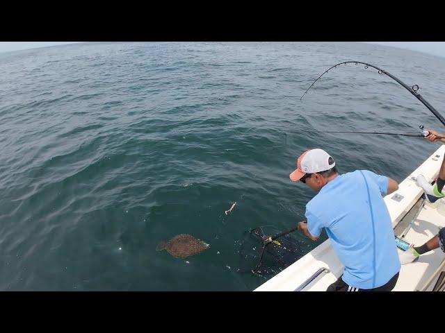 First Tuna FAIL Turns Into Awesome Block Island Fluke/Flounder Fishing!