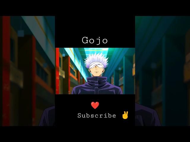 Satoru Gojo️#anime #jujutsukaisenedit #gojo #naruto #otaku #animemoments